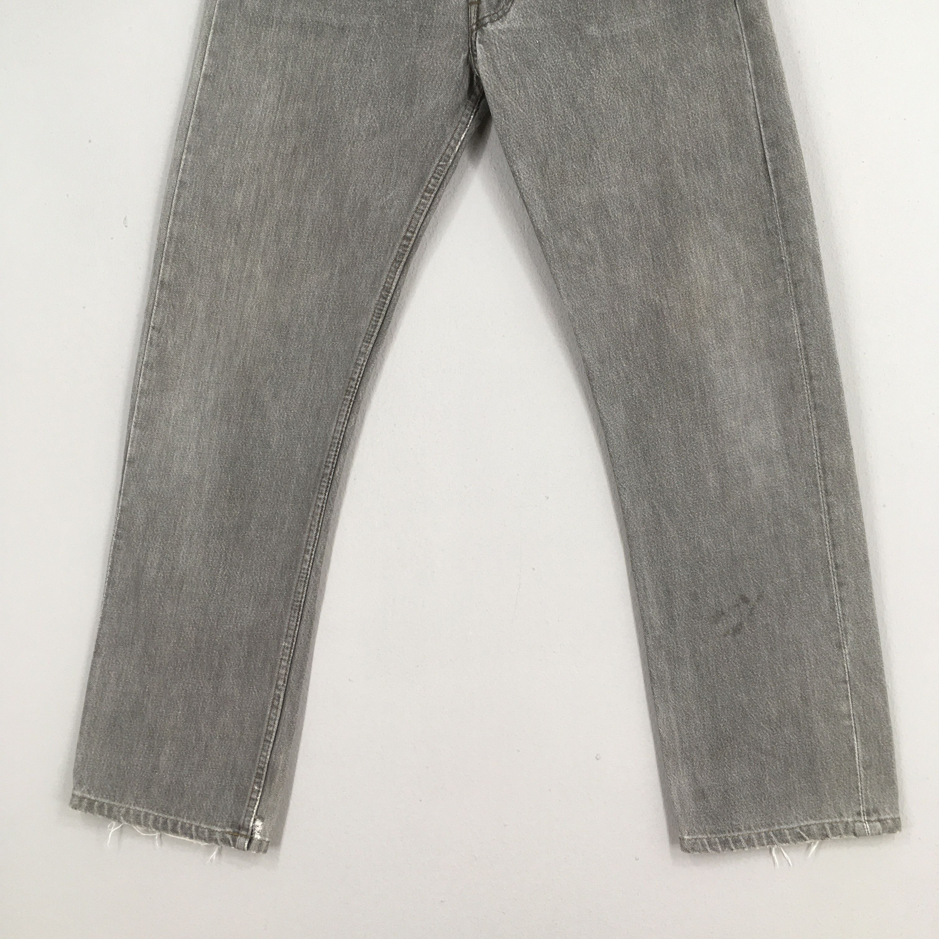 Levi's Size 31x29.5 Vintage 80s Levi's 501 Faded Black Jeans S1665 Size US 31 - 3 Thumbnail