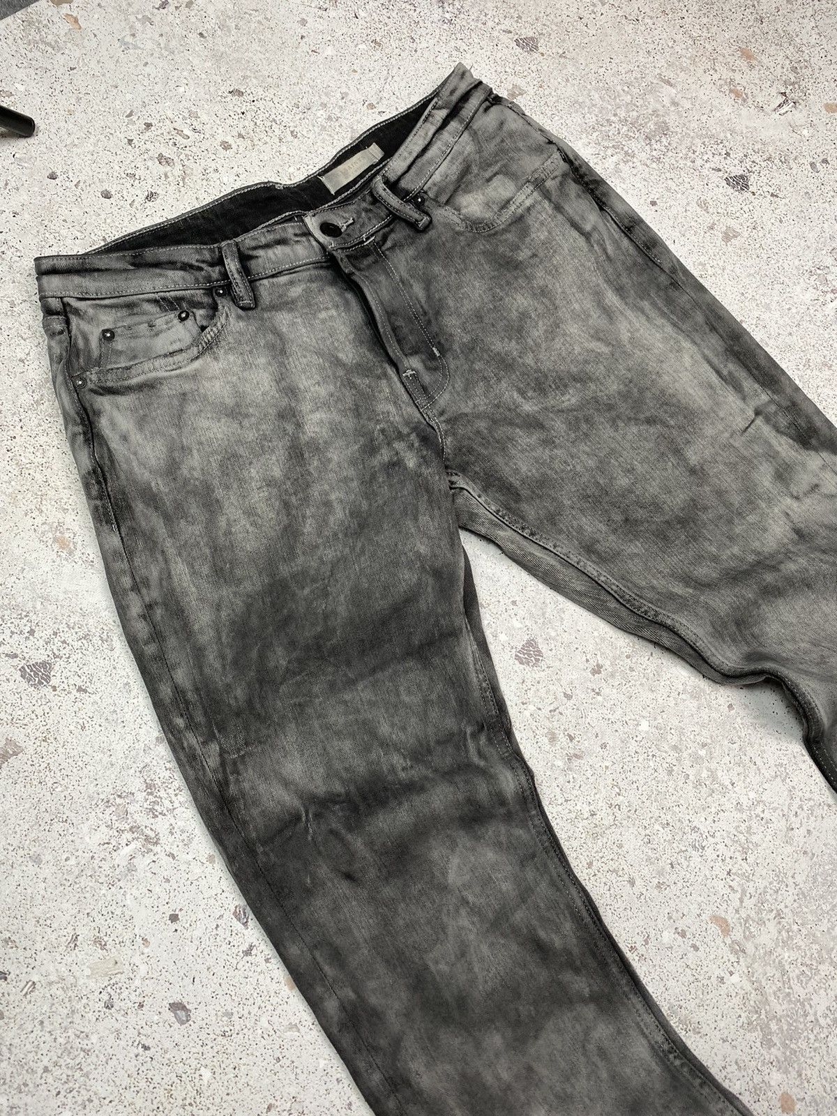 Allsaints Vintage Allsaints Rex 32 Jeans Bleached Distressed Denim Men Size US 32 / EU 48 - 3 Thumbnail