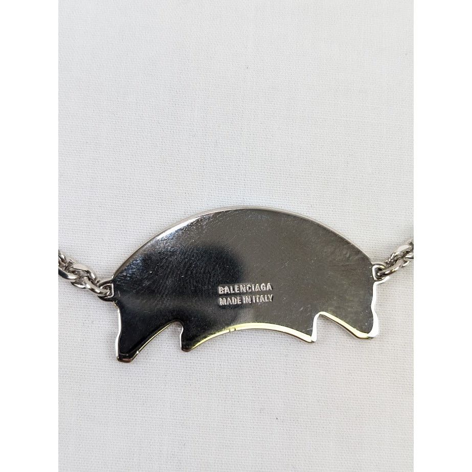 Balenciaga o1rshd1 Size: OS / Shanghai Necklace in Silver Size ONE SIZE - 15 Thumbnail