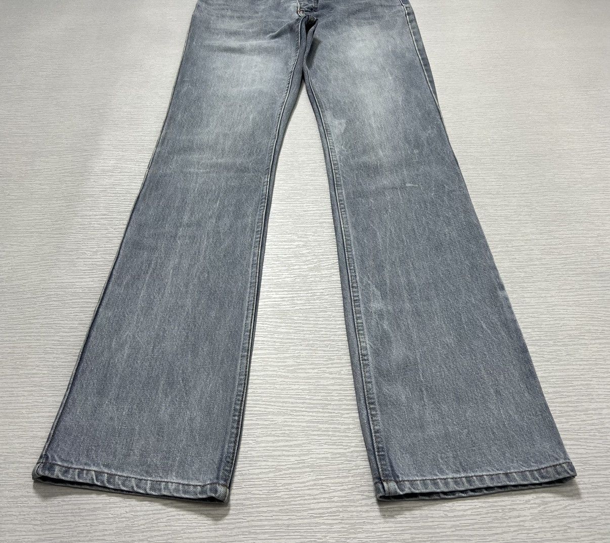 Walter Van Beirendonck W&LT - A/W 1998 - Lightning Bolt Logo Dorky Denim Jeans Size US 26 / EU 42 - 5 Thumbnail