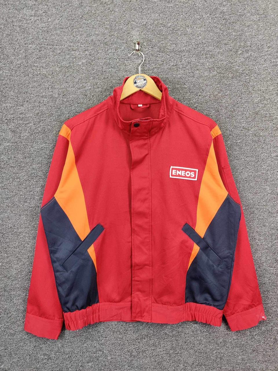 Japanese Brand Vintage Eneos Intial D Workers Jacket Size US L / EU 52-54 / 3 - 1 Thumbnail