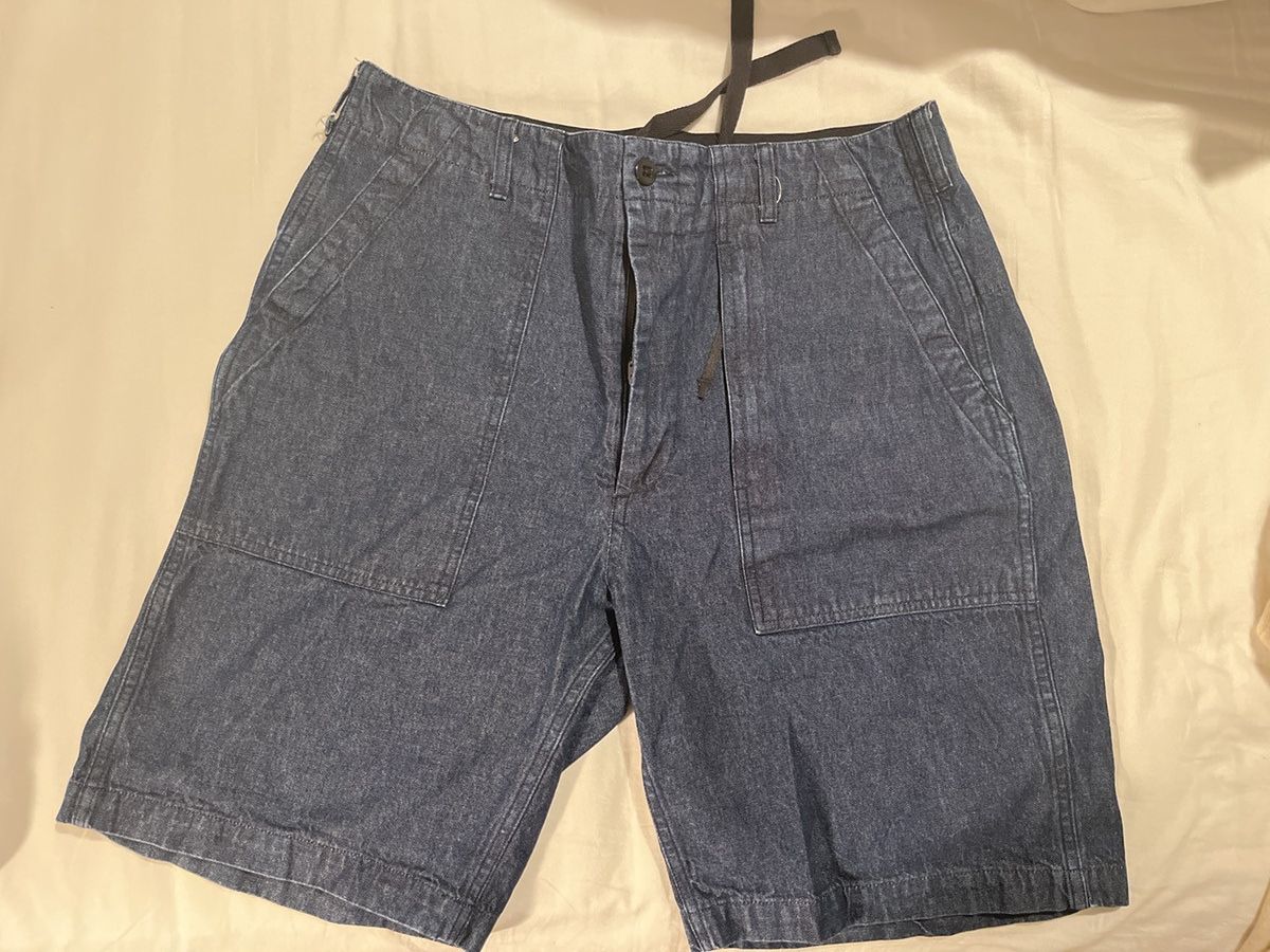 Engineered Garments Engineered Garments Fatigue shorts industrial 8 oz denim Size US 32 / EU 48 - 1 Thumbnail