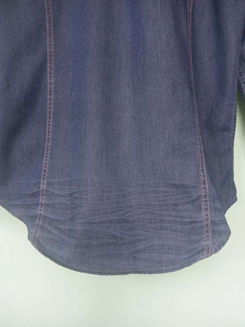 Diesel Diesel Dark Blue Denim Shirt Size US M / EU 48-50 / 2 - 9 Thumbnail