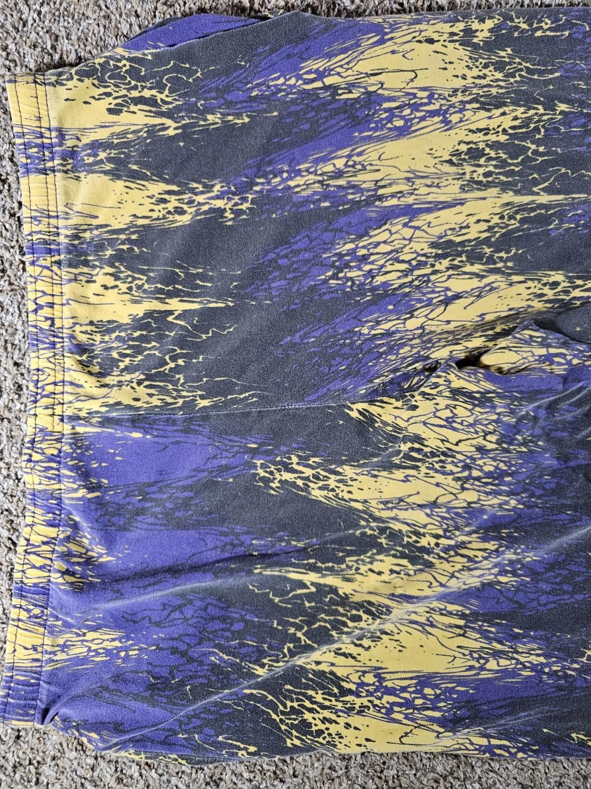 Nixon NIXZ Purple black yellow Lakers Colors lounge pants Large Size US 34 / EU 50 - 7 Thumbnail