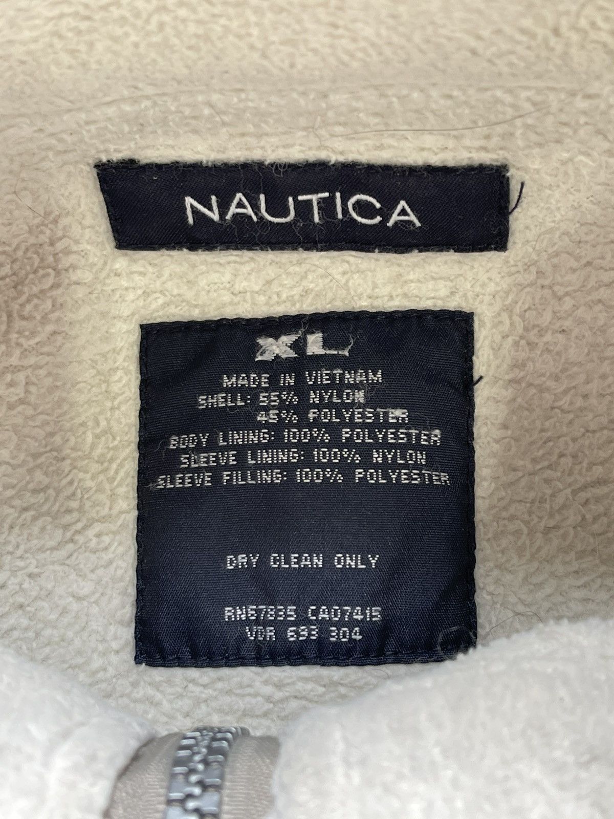 Nautica Vintage Nautica Bomber Jacket Size US XL / EU 56 / 4 - 4 Thumbnail