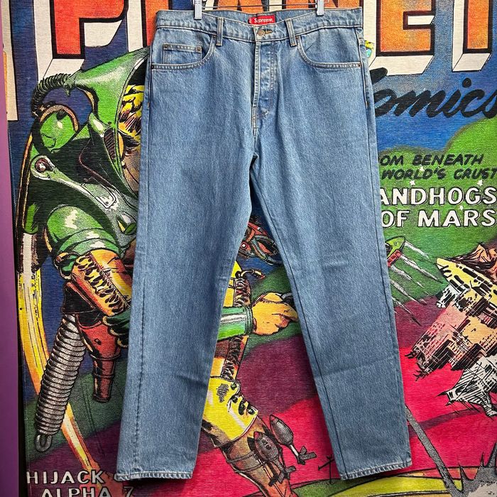 Supreme Supreme Blue Jeans Size 34” | Grailed