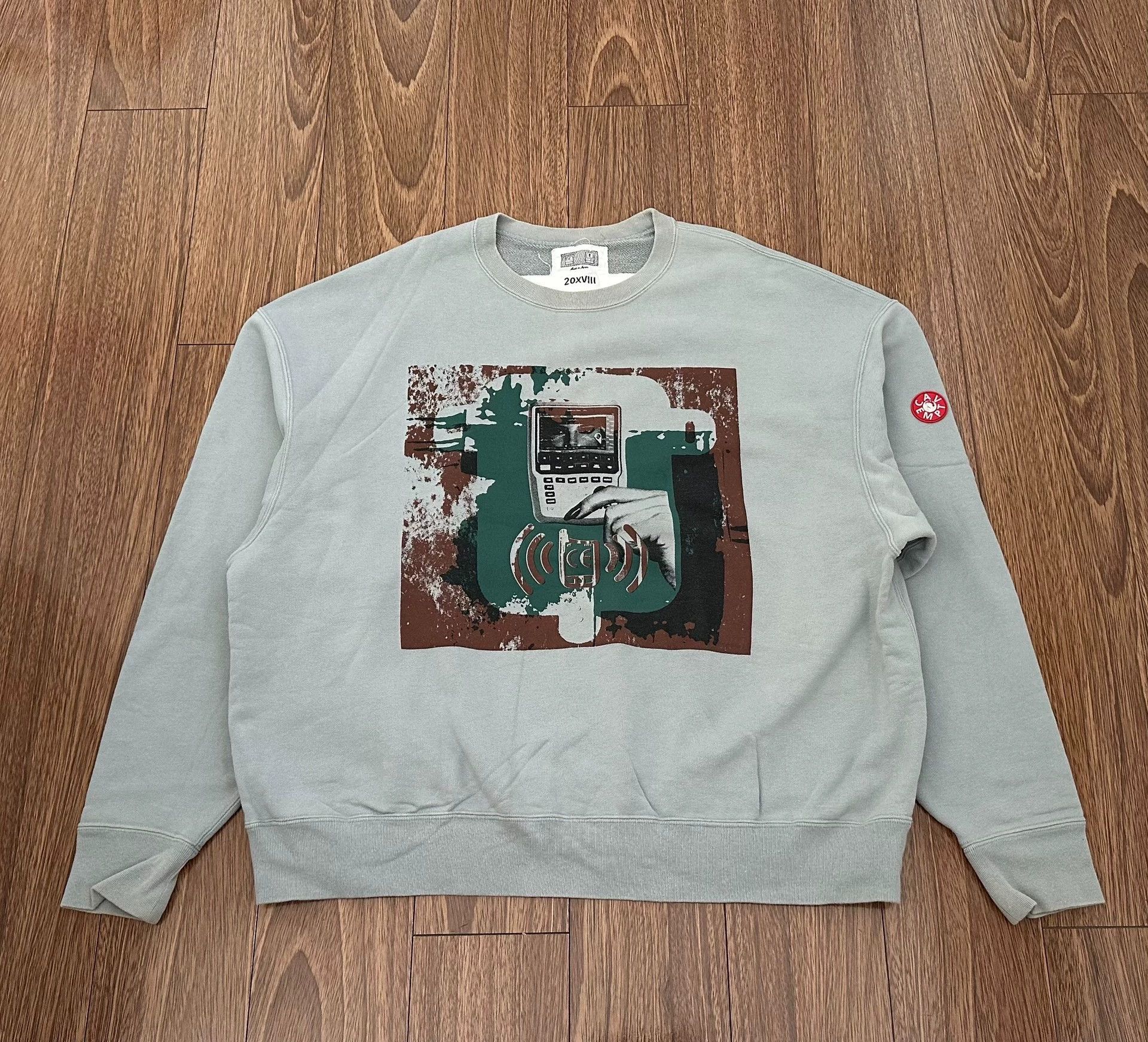 Other C.E CAVEMPT ghost hand Nokia hoodie Japan XL good cond Size US XL / EU 56 / 4 - 1 Thumbnail