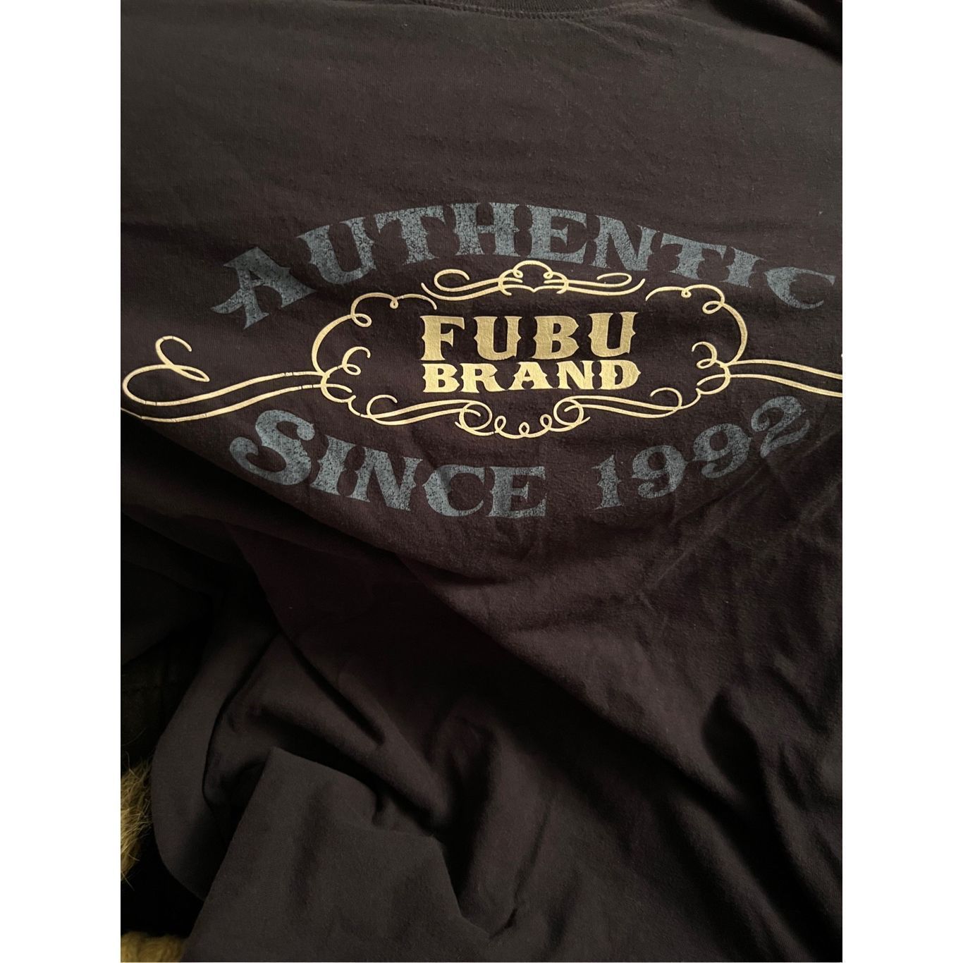 VTG 90s FABU Classic Long Sleeve T-Shirt Jersey Men's X-LARG