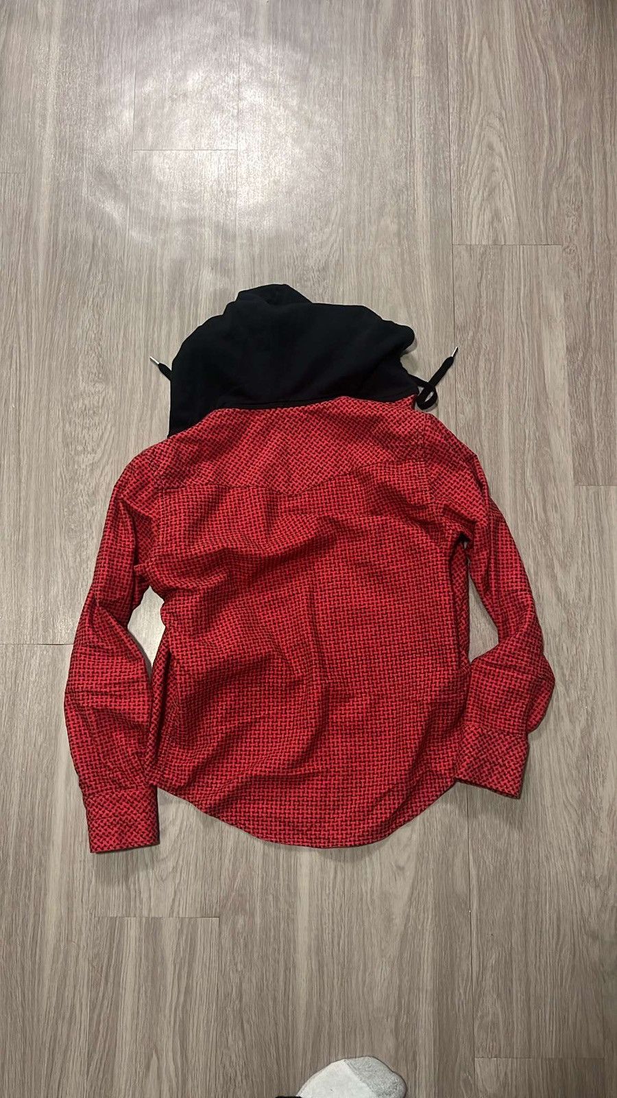 Number (N)ine Number (N)ine Hooded Flannel Size US M / EU 48-50 / 2 - 5 Thumbnail