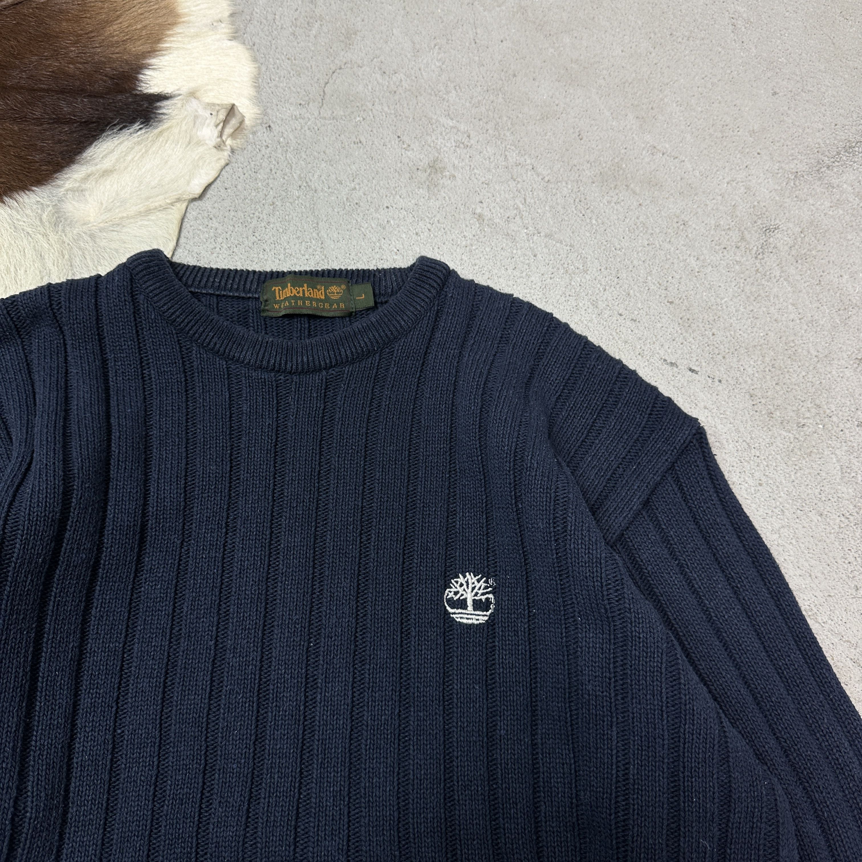 Timberland Vintage Streetwear Gorpcore Pleated Timberland Sweater Y2K Size US L / EU 52-54 / 3 - 2 Thumbnail