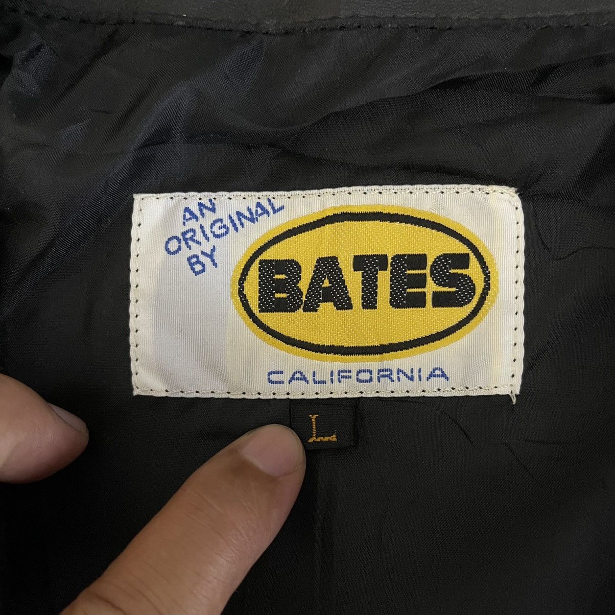 Bates Hats BATES LEATHERS RIDERS RACING SLEEVELESS JACKET Size US S / EU 44-46 / 1 - 21 Thumbnail