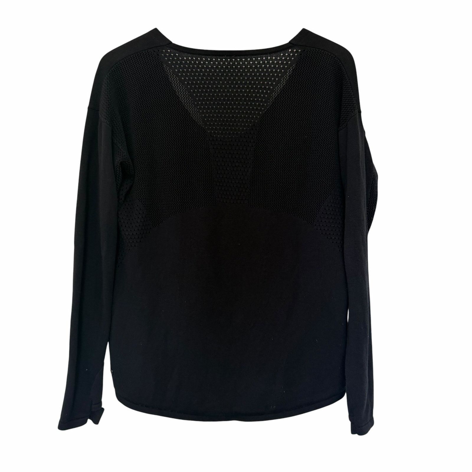 Lululemon Lululemon Black Still Movement Sweater Sz M Size M / US 6-8 / IT 42-44 - 2 Thumbnail