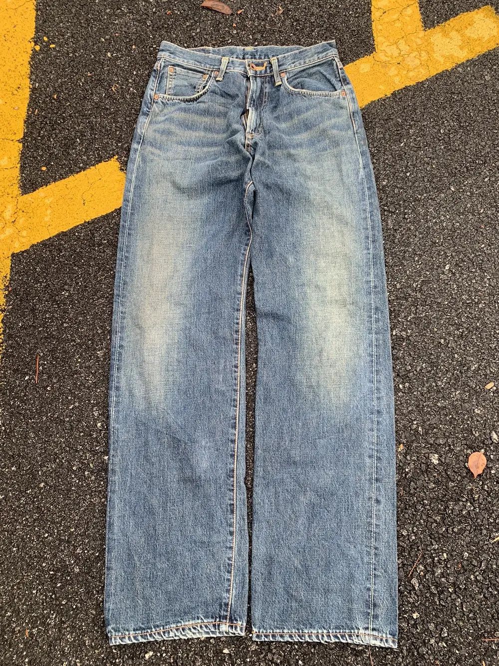 Edwin EDWIN 505 SELVEDGE & RUSTY DENIM. Size US 30 / EU 46 - 3 Thumbnail
