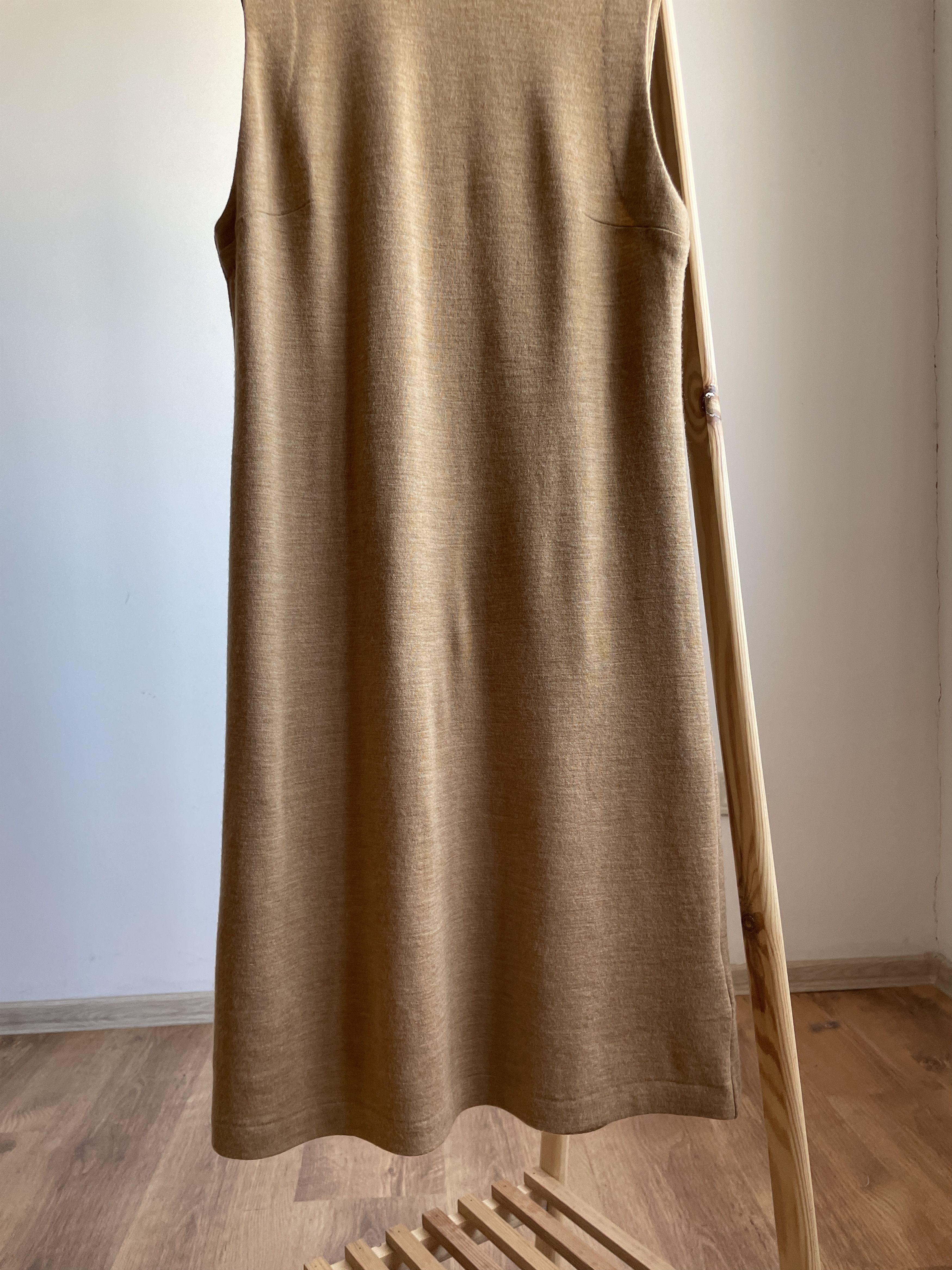 Polo Ralph Lauren Polo Ralph Lauren Pure Wool Mock Neck Sleeveless Dress Size L / US 10 / IT 46 - 7 Thumbnail