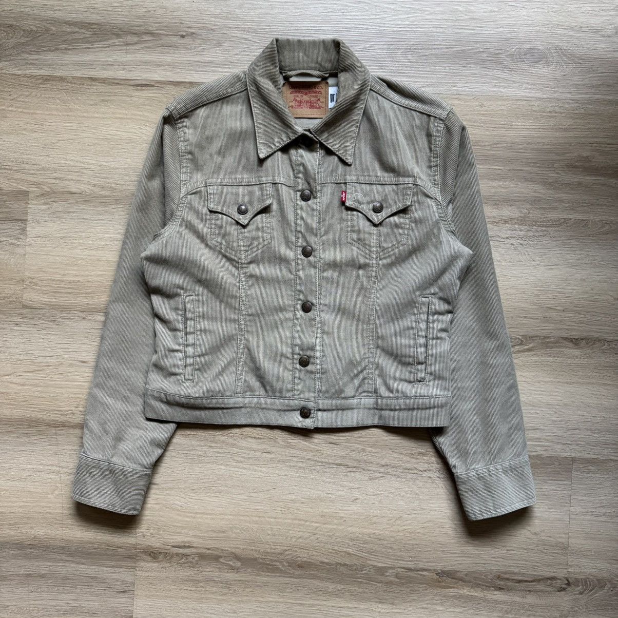 Vintage Levi’s Corduroy Trucker Jacket Size US M / EU 48-50 / 2 - 1 Thumbnail