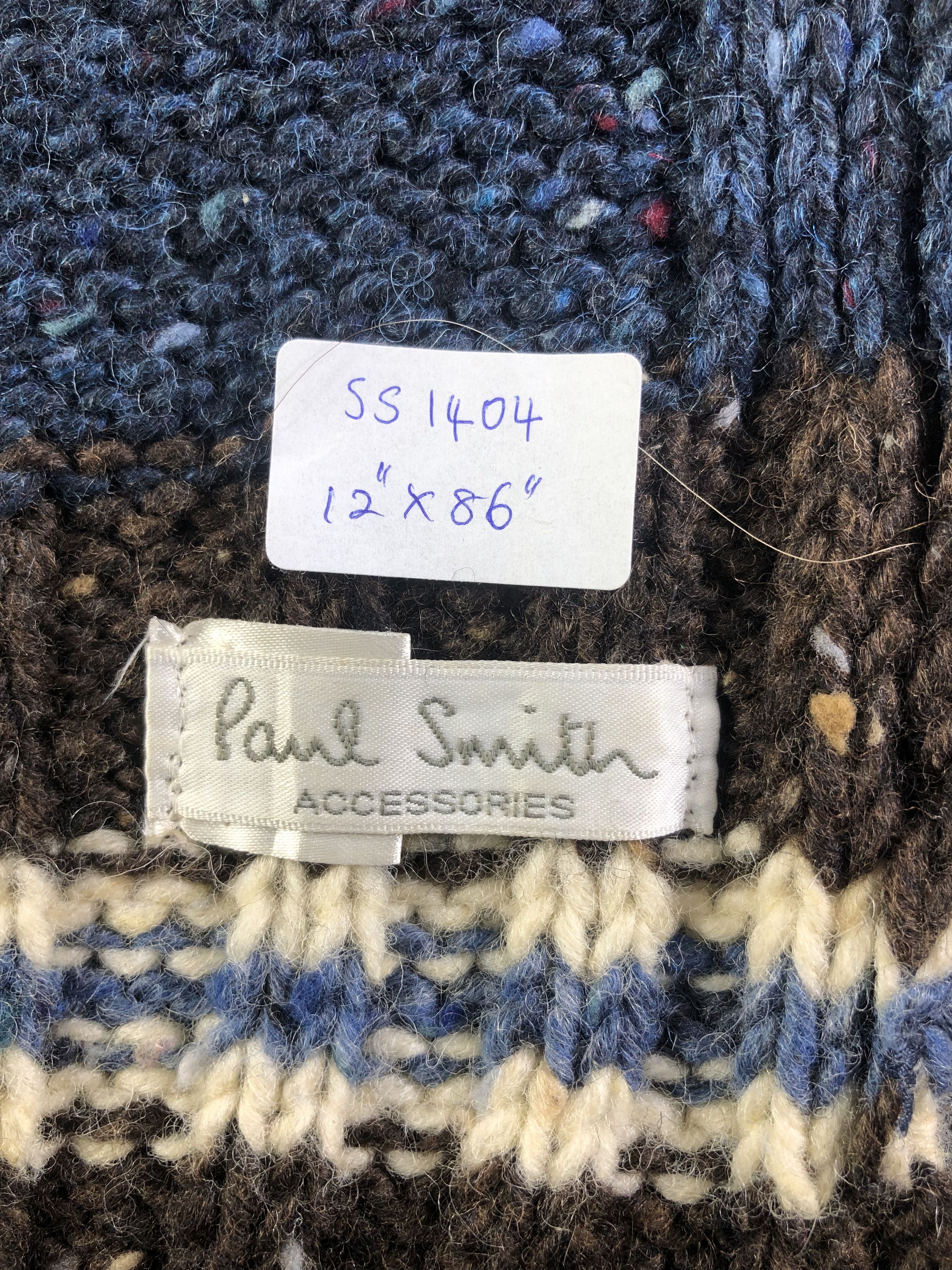 Paul Smith Paul Smith Scarf / Muffler / Neckwear SS1404 Size ONE SIZE - 5 Thumbnail