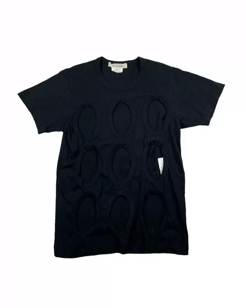 Comme des Garcons Comme Des Garcons Cutout black short sleeves Size XS / US 0-2 / IT 36-38 - 2 Thumbnail