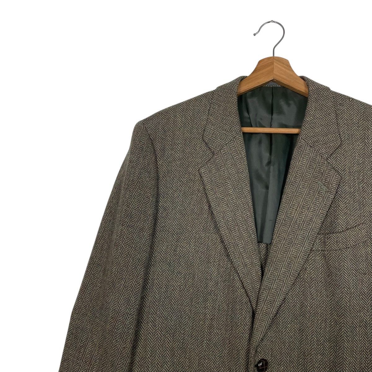 Oscar De La Renta Oscar De La Renta Herringbone Blazer Size US M / EU 48-50 / 2 - 6 Thumbnail