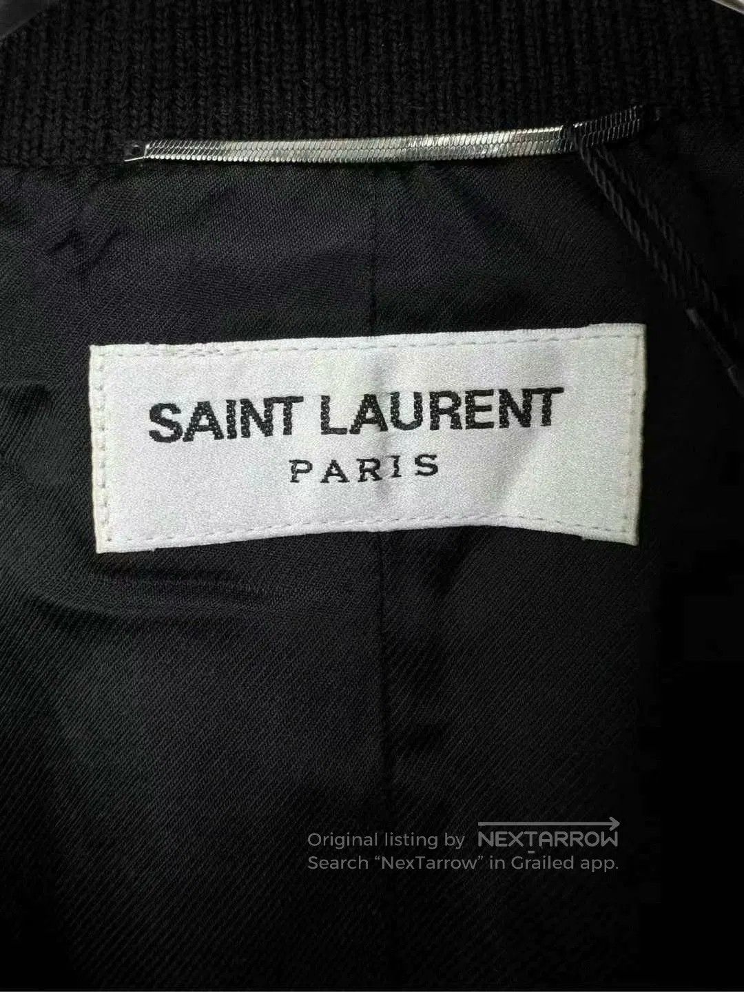 Saint Laurent Paris saint laurent black and white baseball jacket. Size US M / EU 48-50 / 2 - 3 Thumbnail