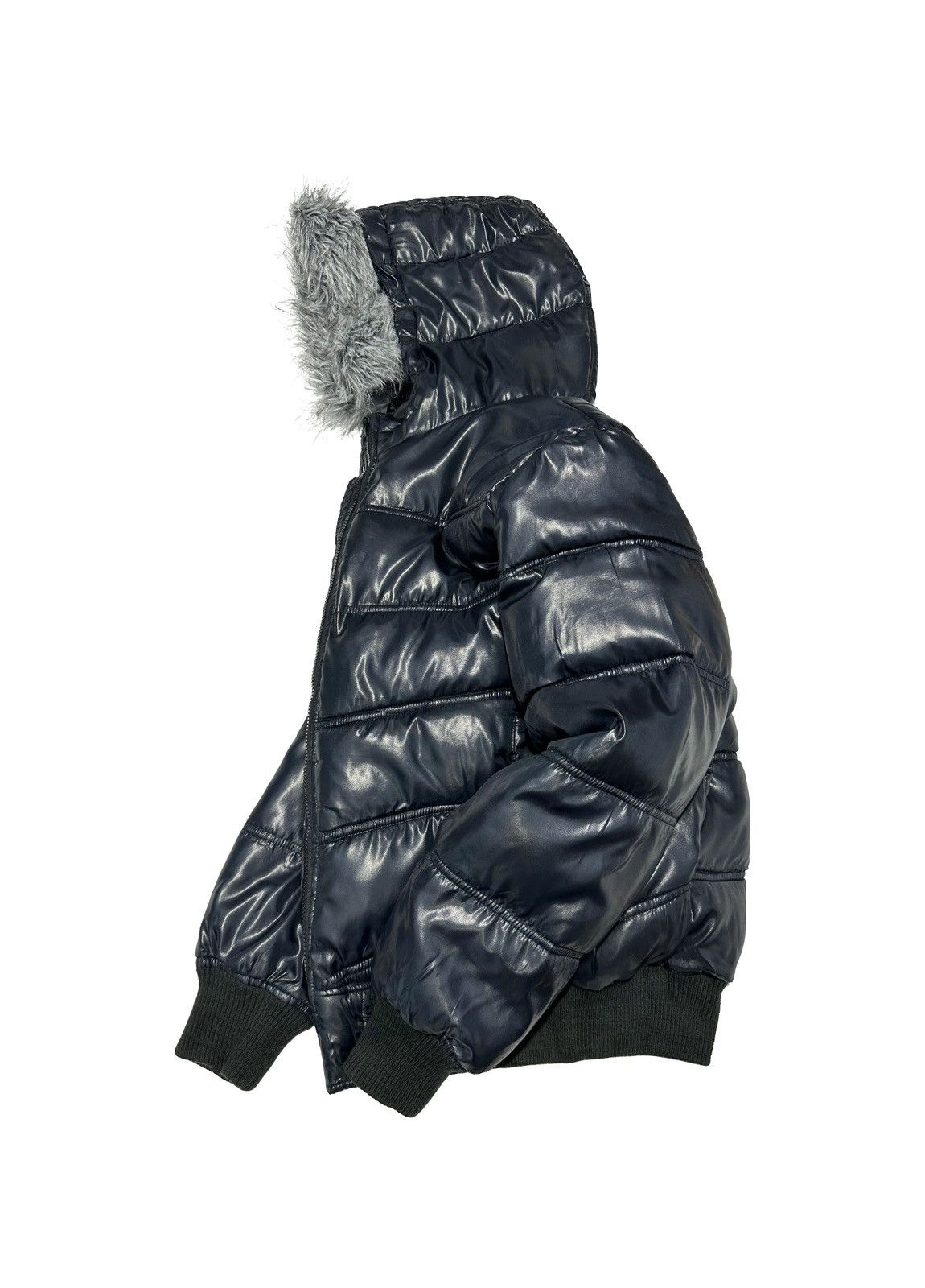 If Six Was Nine Y2k Faux Fur Puffer Jacket Ifsixwasnine Lgb Style Size US L / EU 52-54 / 3 - 2 Thumbnail