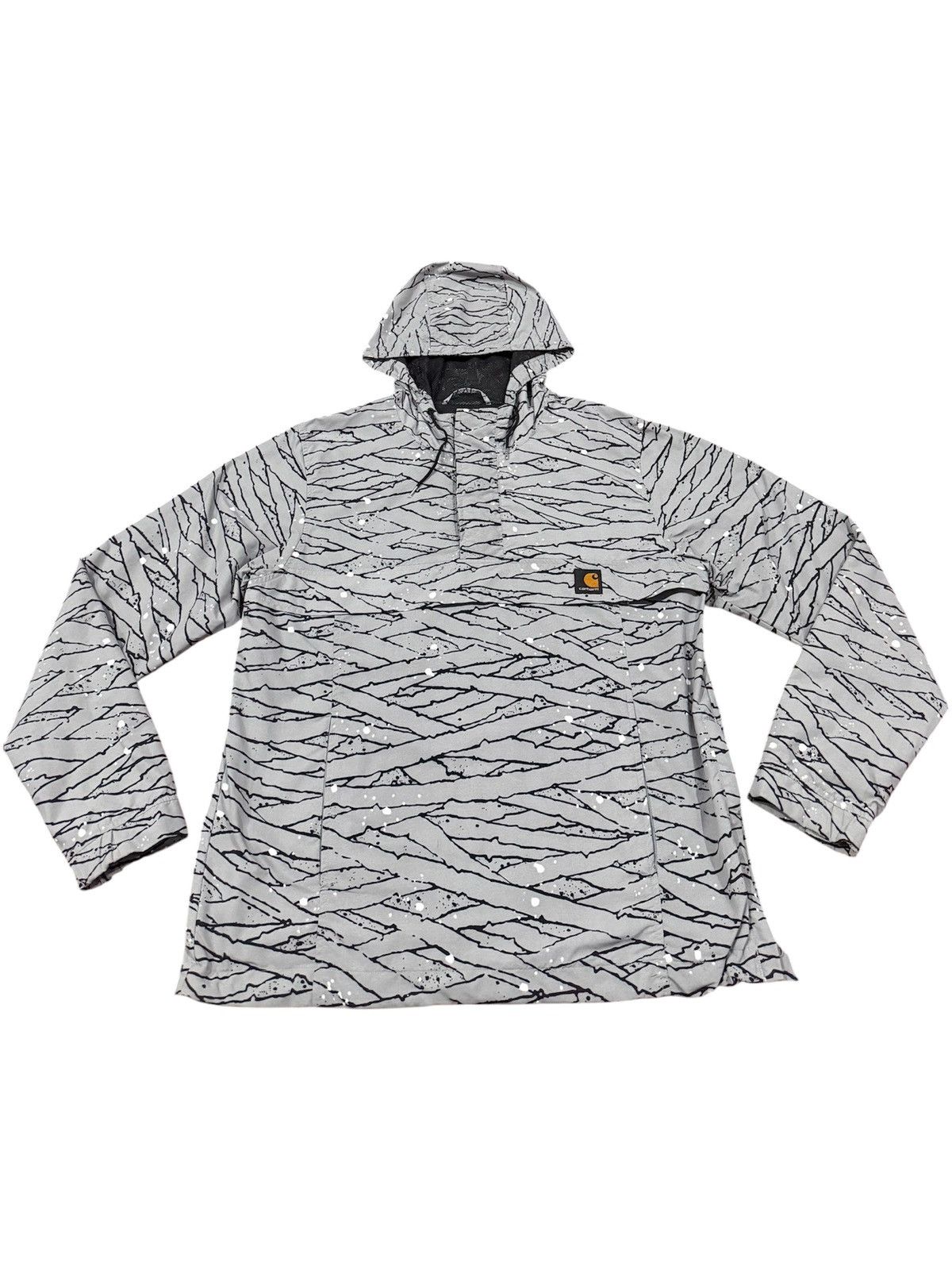 Carhartt Carhartt Nimbus Pullover Deep Freeze Print Tiger Camo Grey Size US S / EU 44-46 / 1 - 1 Thumbnail