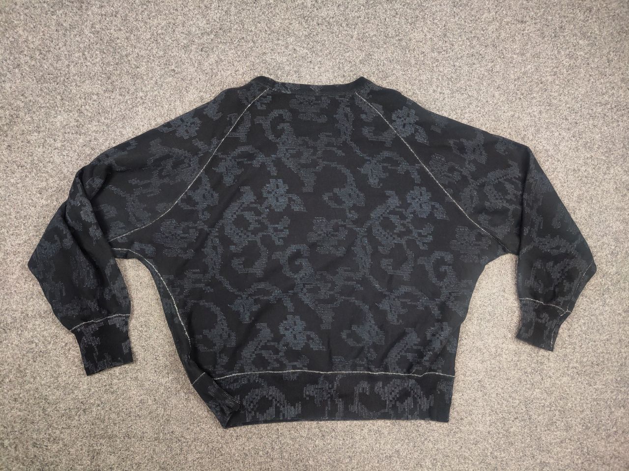 Rag & Bone Rag & Bone Design Dark Blue Pattern Oversized Sweatshirt Size L / US 10 / IT 46 - 10 Thumbnail