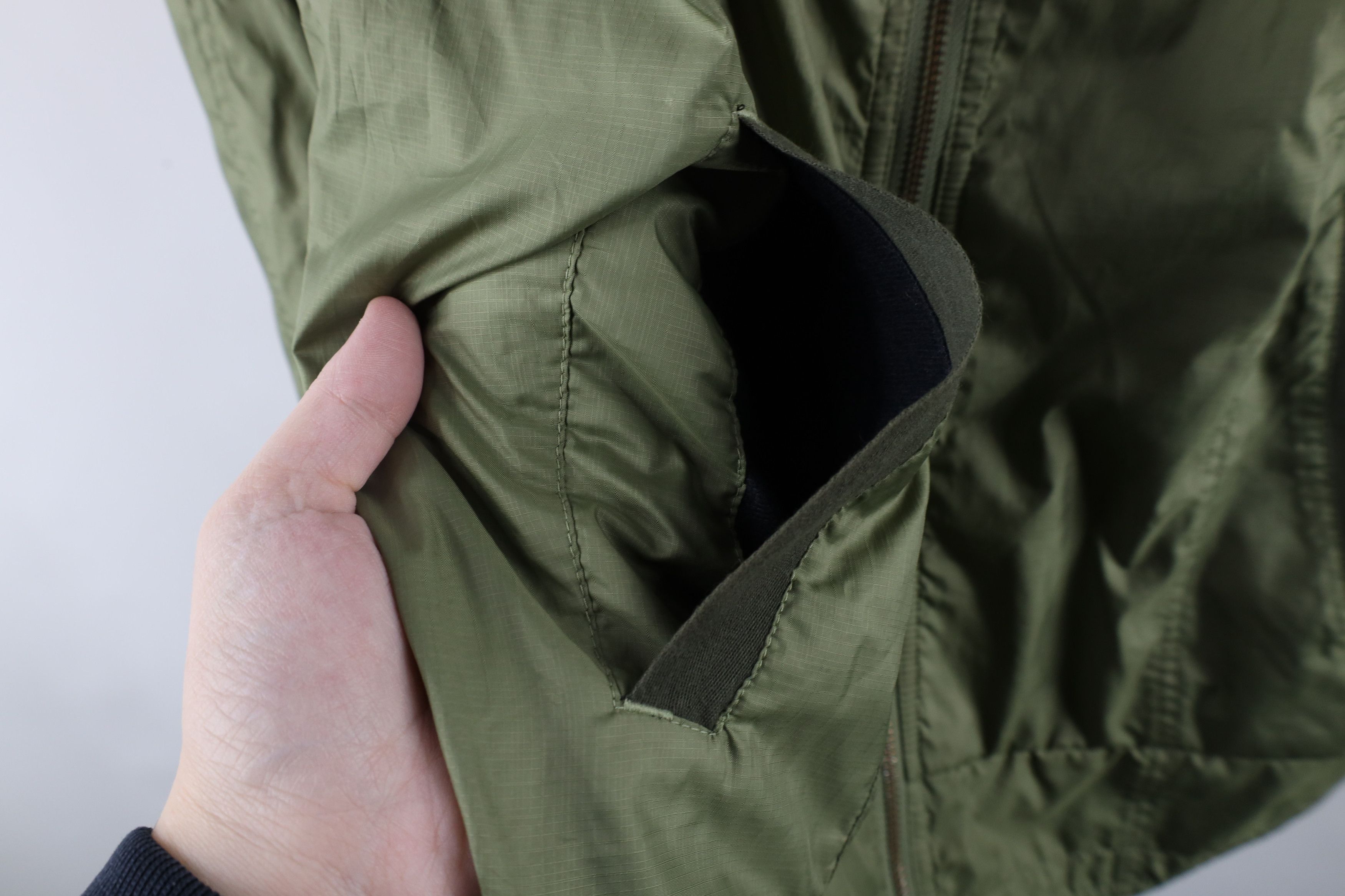 Under Armour × Vintage Under Armour Ripstop Military Style Hooded Rain Jacket Size L / US 10 / IT 46 - 7 Thumbnail