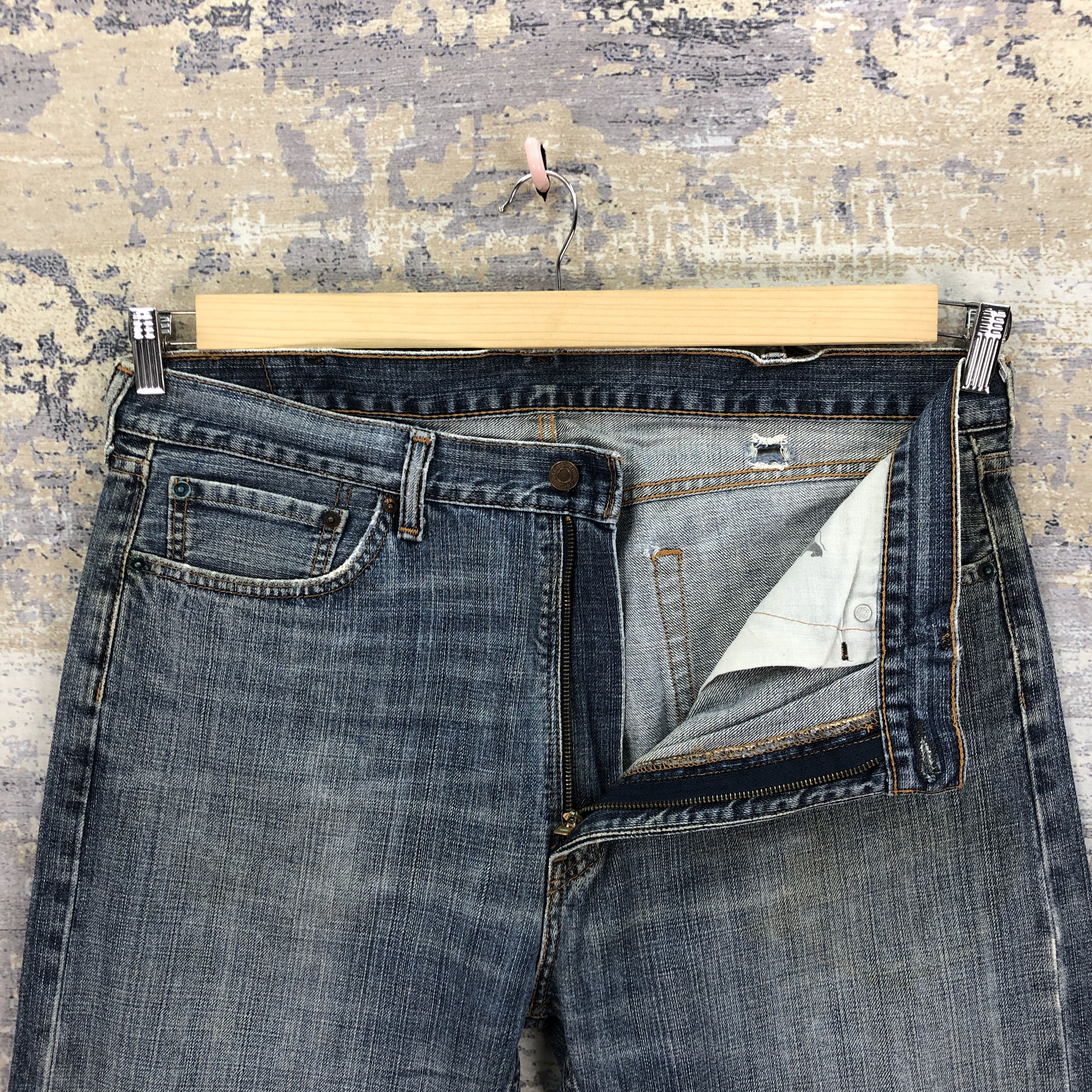 Levi's Vintage Y2K Levis 505 Faded Jeans Levi's Light Wash Denim Size US 38 / EU 54 - 7 Thumbnail