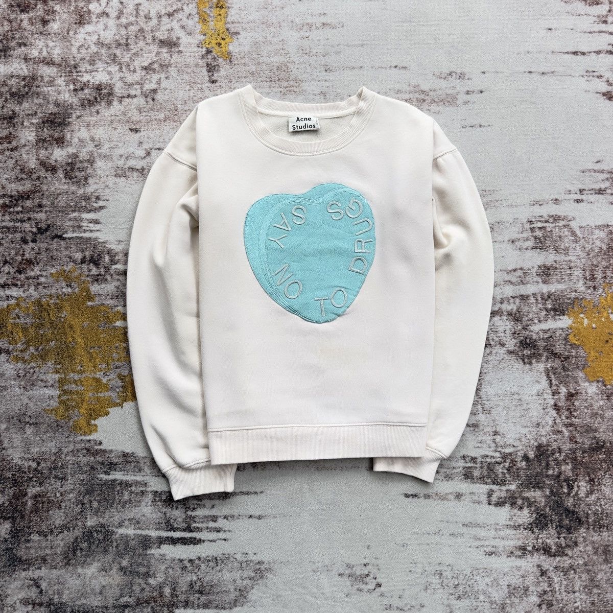 Acne Studios ACNE STUDIOS ANTI DRUGS GRAPHIC EMBROIDERY BIG LOGO Size US M / EU 48-50 / 2 - 1 Thumbnail