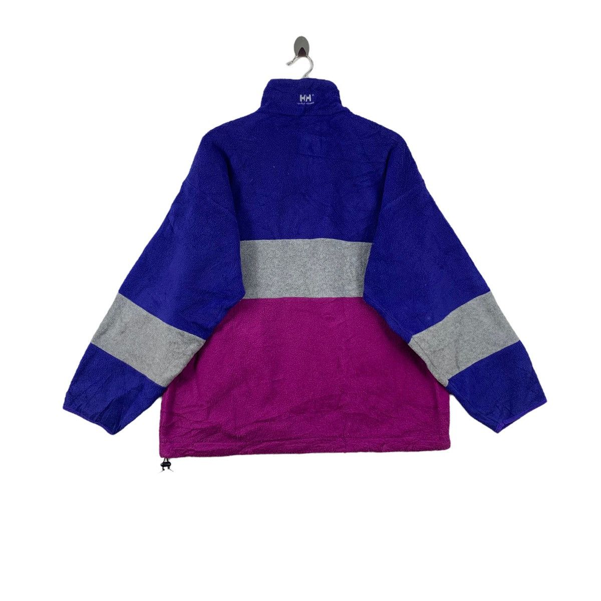 Helly Hansen × Vintage Vintage HELLY HANSEN Outdoor Retro Sherpa Half Zipper Fleece Size US L / EU 52-54 / 3 - 3 Thumbnail