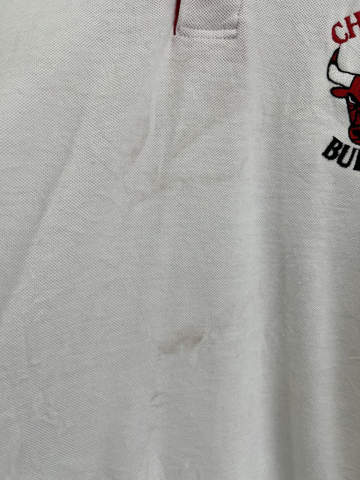 Vintage Vintage Chicago Bulls Polo Shirt Size US XL / EU 56 / 4 - 7 Thumbnail