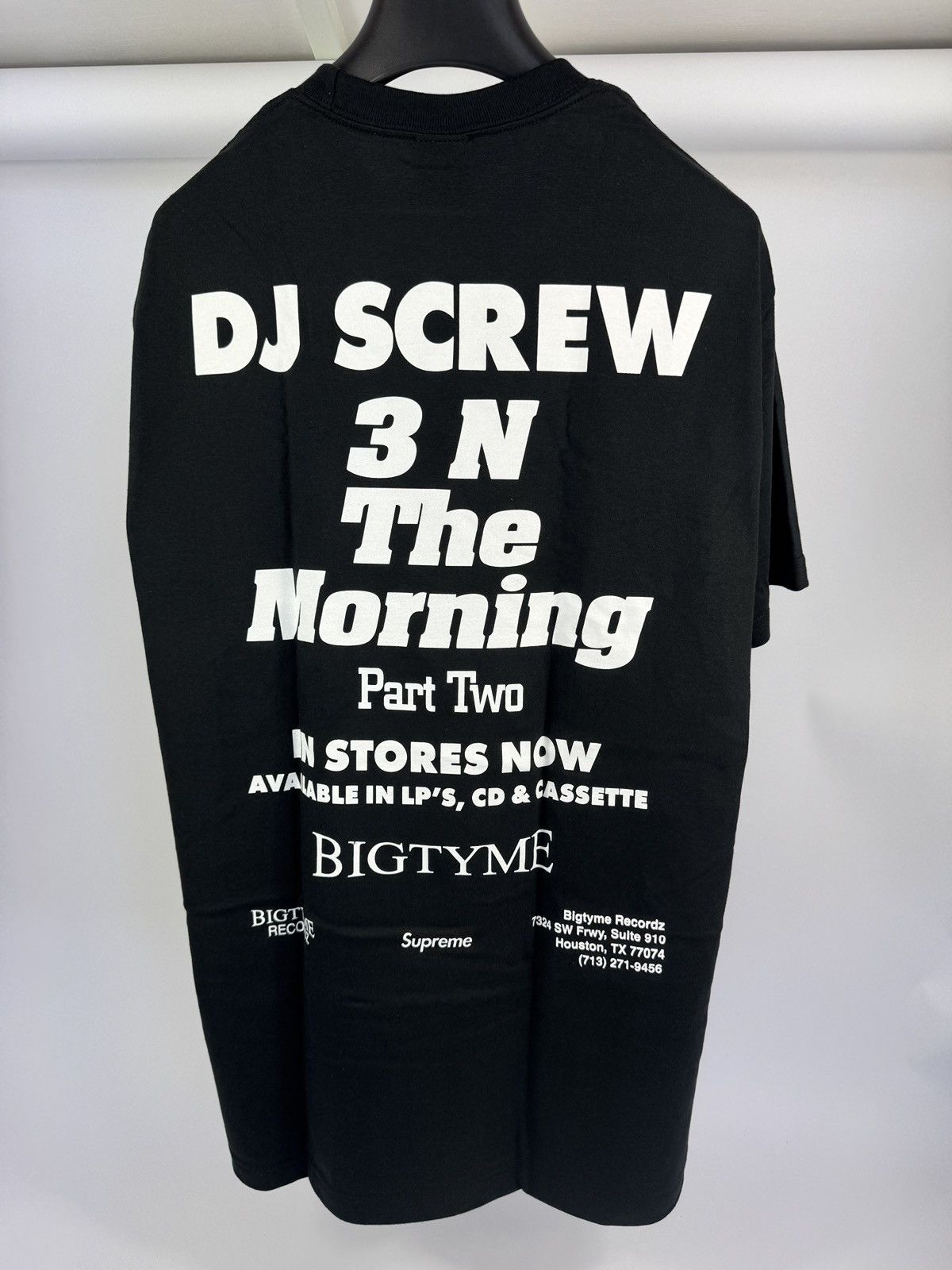 Supreme DJ SCREW SUC TEE Size US L / EU 52-54 / 3 - 2 Thumbnail