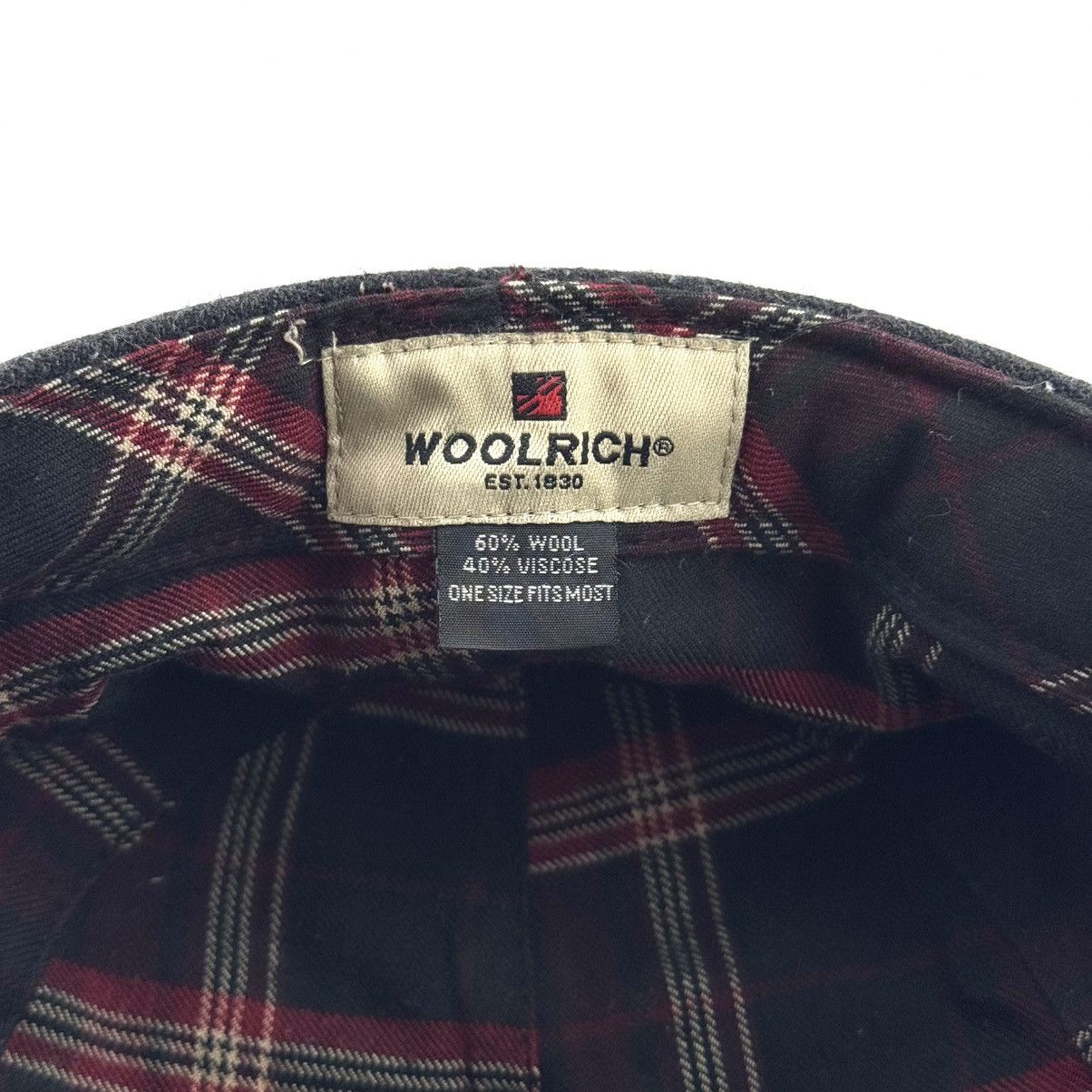 Woolrich Woolen Mills Woolrich Plaid Tartan Wool Viscose Cadet Hat Military Cap Size ONE SIZE - 5 Thumbnail