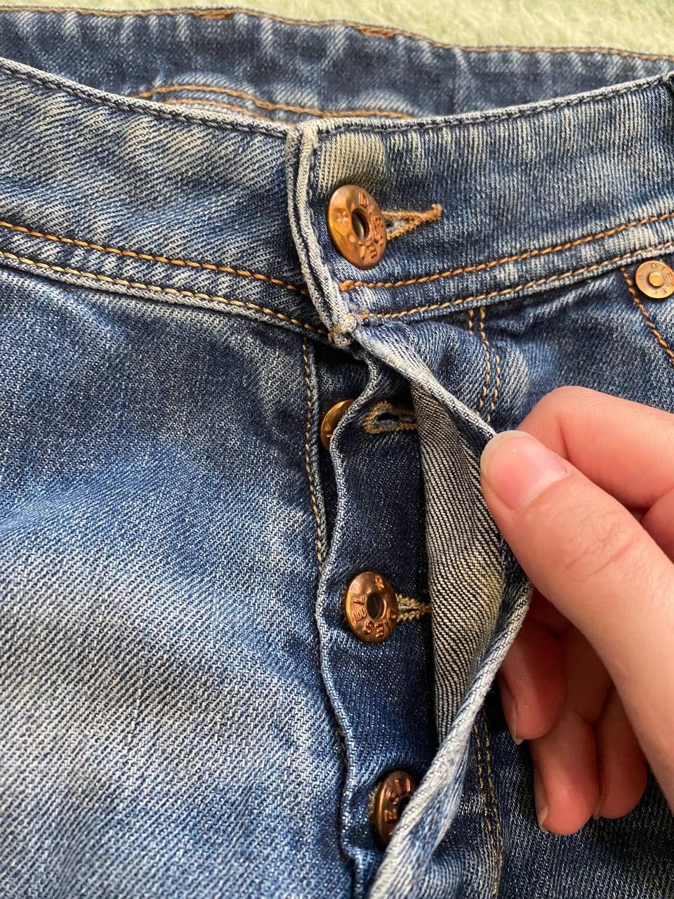 Diesel DIESEL DISTRESSED IAKOP STRAIGHT JEANS Size US 32 / EU 48 - 6 Thumbnail