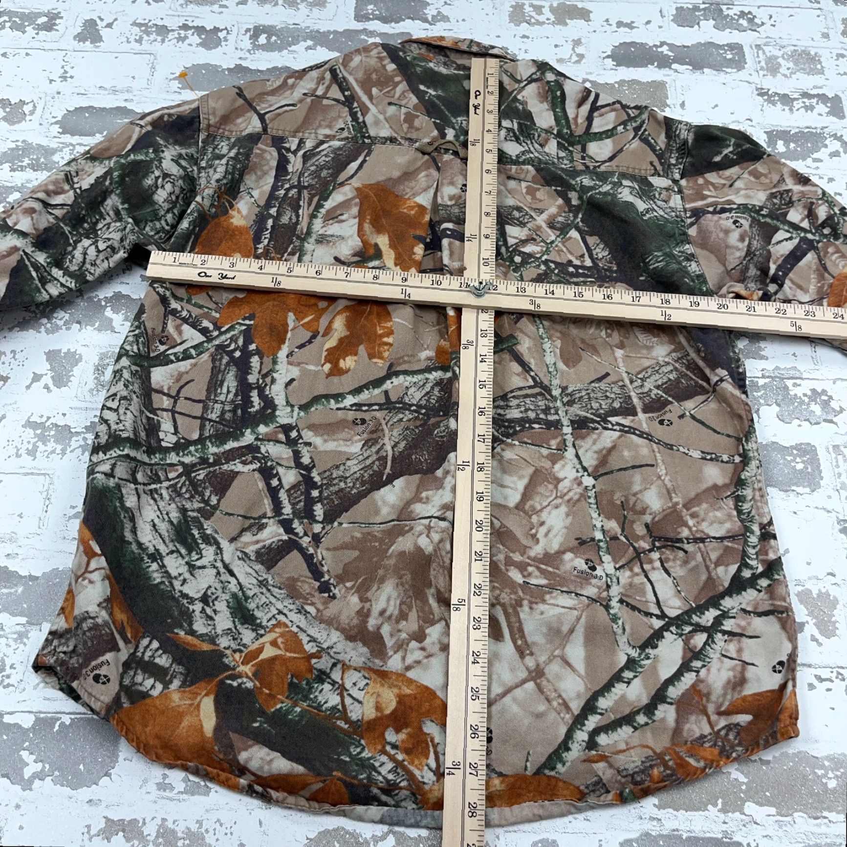 Denime Outfitters Ridge Button-Up Shirt Men M Denim Camouflage Brown Vintage? No, Small Business Casual Workwear 3D Camo VTG Y2K Size US M / EU 48-50 / 2 - 7 Thumbnail