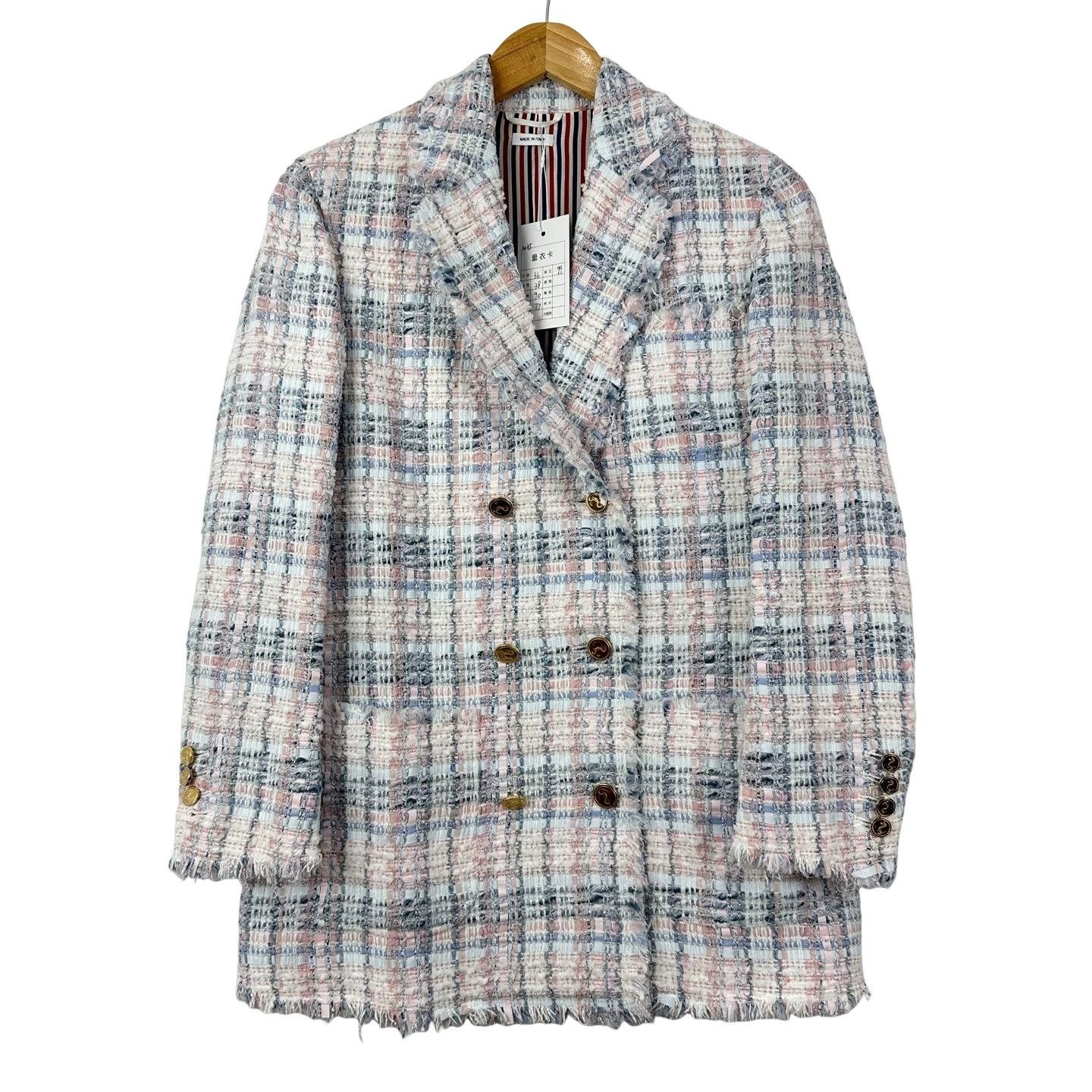 Thom Browne Thom Browne Tweed Blazer Jacket IT 36 Size XS / US 0-2 / IT 36-38 - 1 Thumbnail