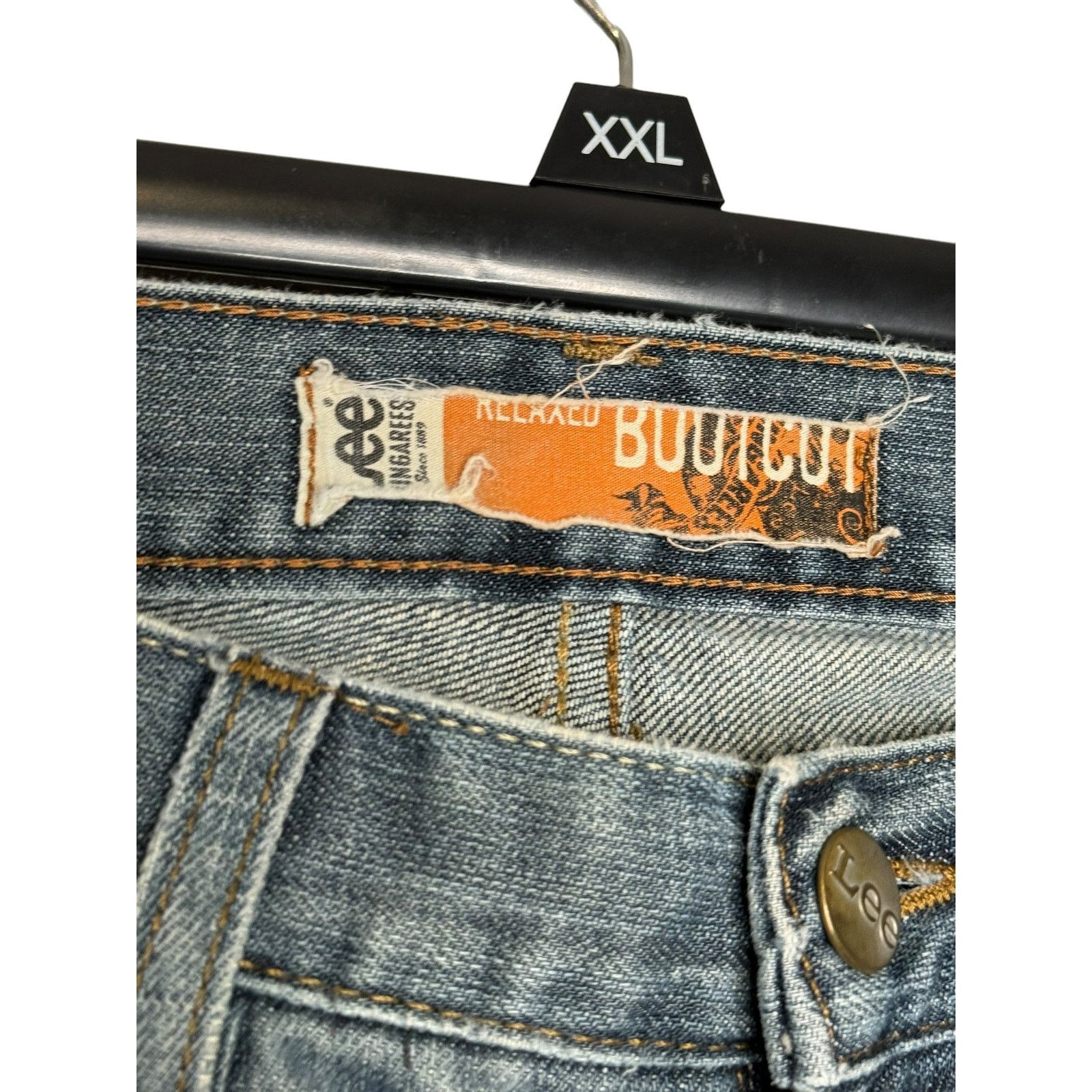 Lee Lee Men's Jeans Relaxed Boot High-Rise Medium Wash 34X34 Size US 34 / EU 50 - 5 Thumbnail