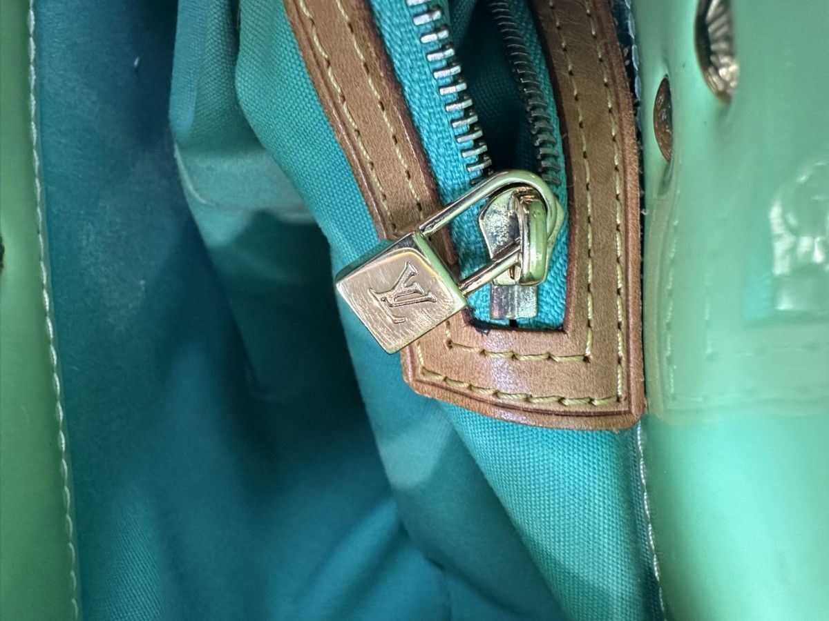 Louis Vuitton Louis Vuitton Green Vernis Reade PM Size ONE SIZE - 13 Thumbnail