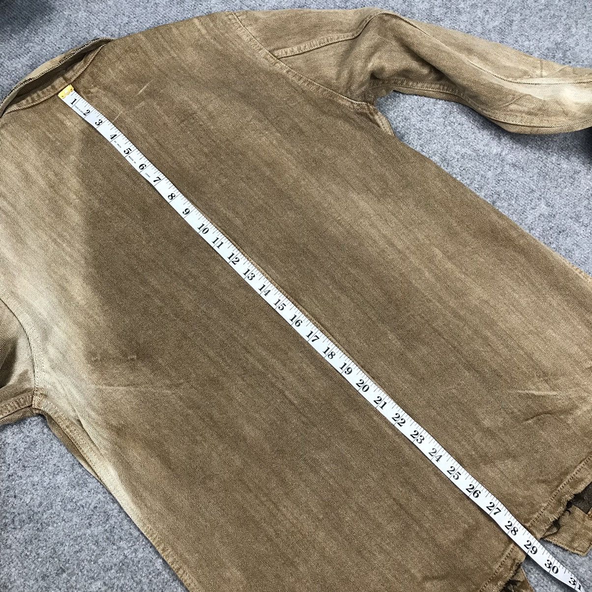 Japanese Brand × Spellbound SPELLBOUND CHORE DISTRESSED BROWN SUN FADED BUTTON JACKET Size US M / EU 48-50 / 2 - 18 Thumbnail