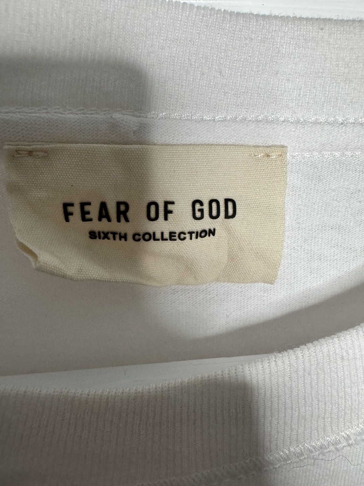 Fear of God Fear of God Sixth Collection Short Sleeve Patch T-Shirt Size US XL / EU 56 / 4 - 4 Thumbnail