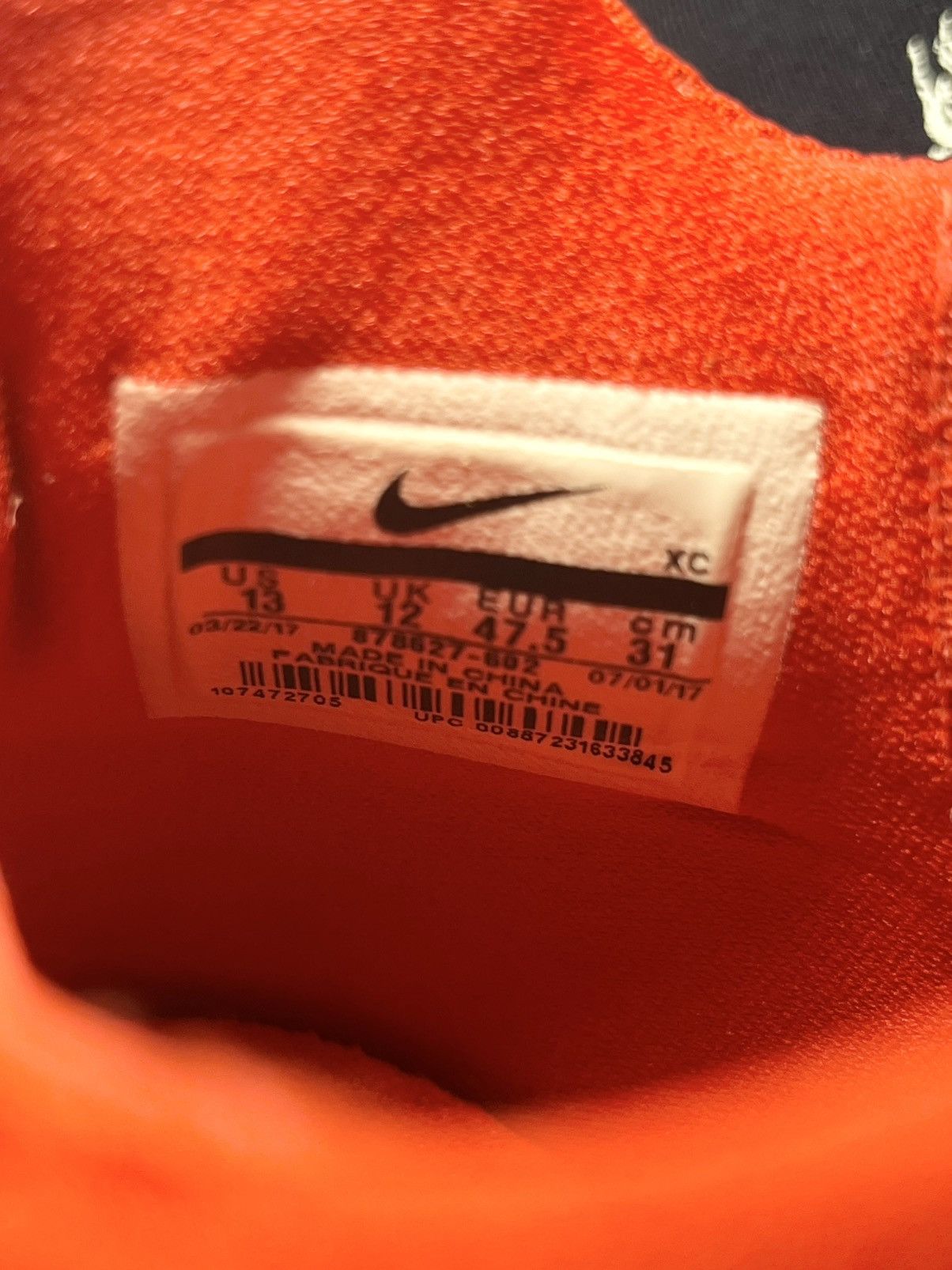 Nike Nike PG 1 Red/Black Size US 13 / EU 46 - 6 Thumbnail
