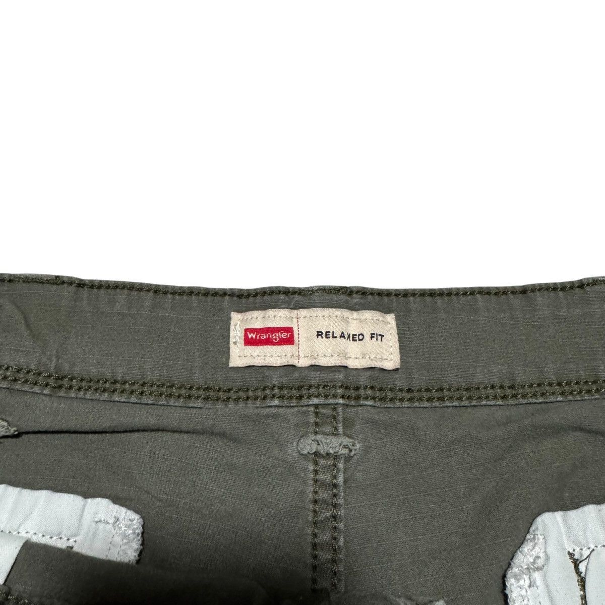 Wrangler Wrangler Olive Green Cotton Blend Cargo Shorts Men's 38 Size US 38 / EU 54 - 4 Thumbnail