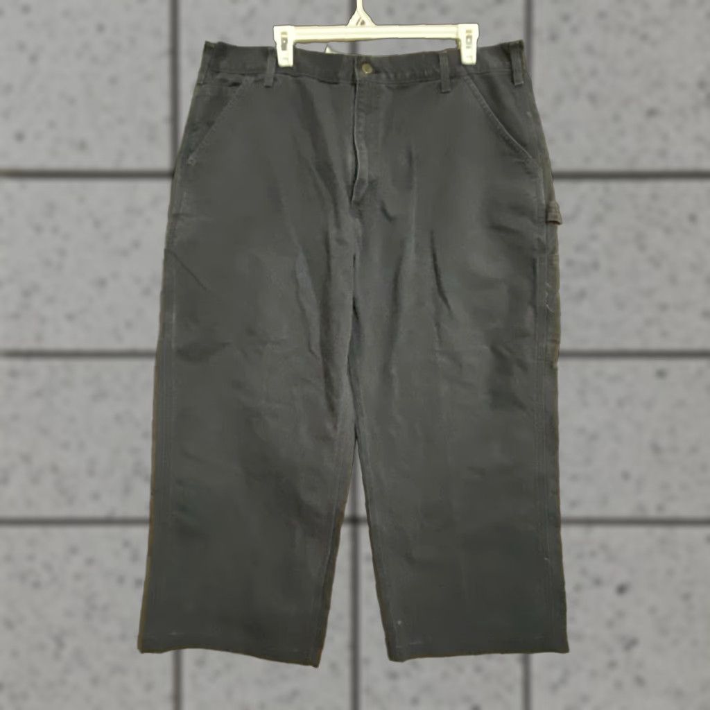 Carhartt Carhartt Mens Pants 38x30 Dungaree Fit Canvas Work Trades Carpenter Pockets Size US 38 / EU 54 - 1 Thumbnail