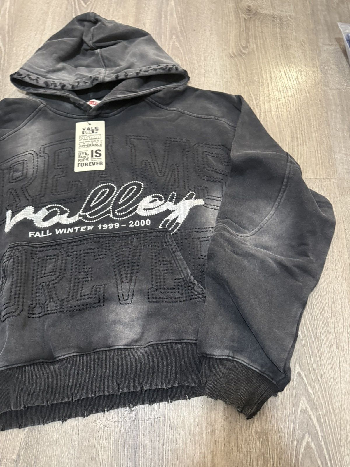 Vale Vale Forever Dreams Black Midnight Pullover Hoodie Size M Size US M / EU 48-50 / 2 - 4 Thumbnail