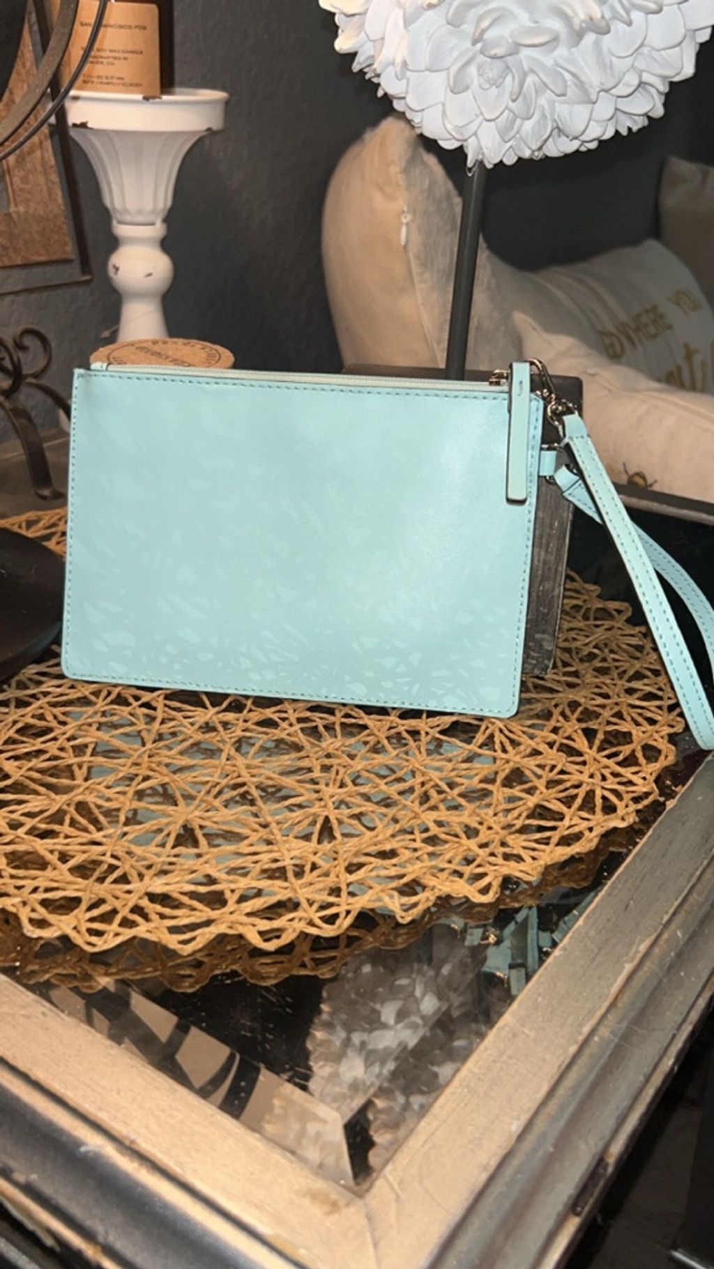 Kate Spade Women's Kate Spade Light Blue Clutch & Wristlet One Size Size ONE SIZE - 3 Thumbnail