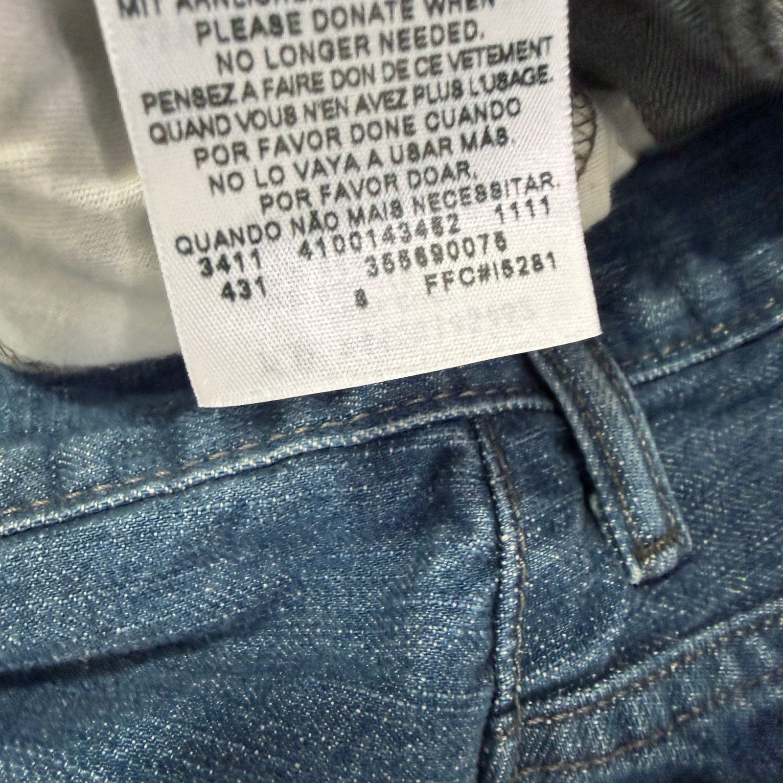 Levi's Vintage Levis 569 Jean Shorts 38 Blue 12" Inseam Baggy Size US 38 / EU 54 - 4 Thumbnail