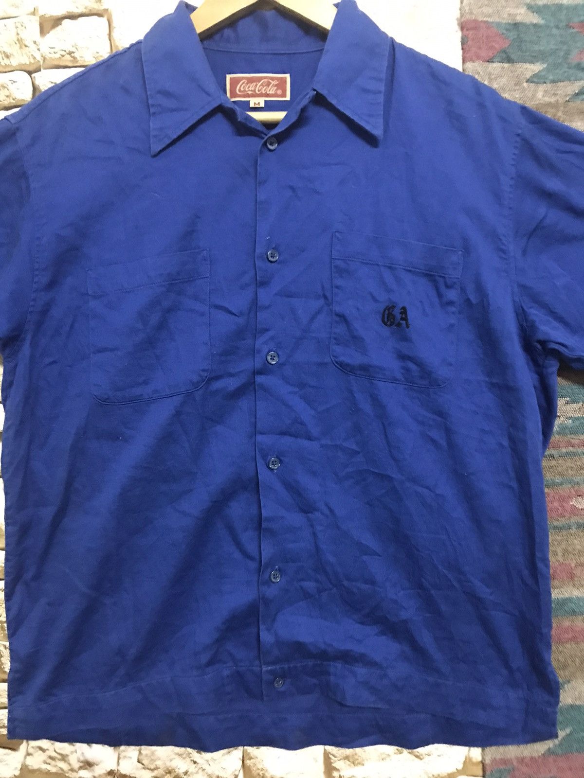 Coca Cola × Vintage Vintage Coca-Cola Bowling Shirt Size US M / EU 48-50 / 2 - 3 Thumbnail