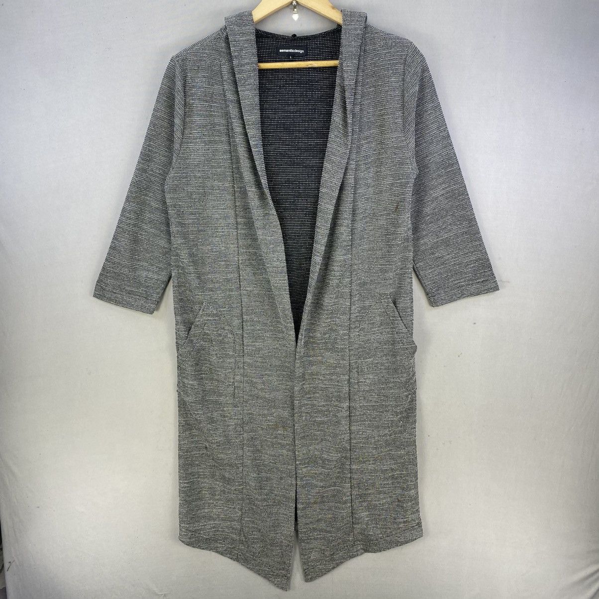 semanticdesign Semantic Design Grey Cardigan Size S / US 4 / IT 40 - 1 Thumbnail