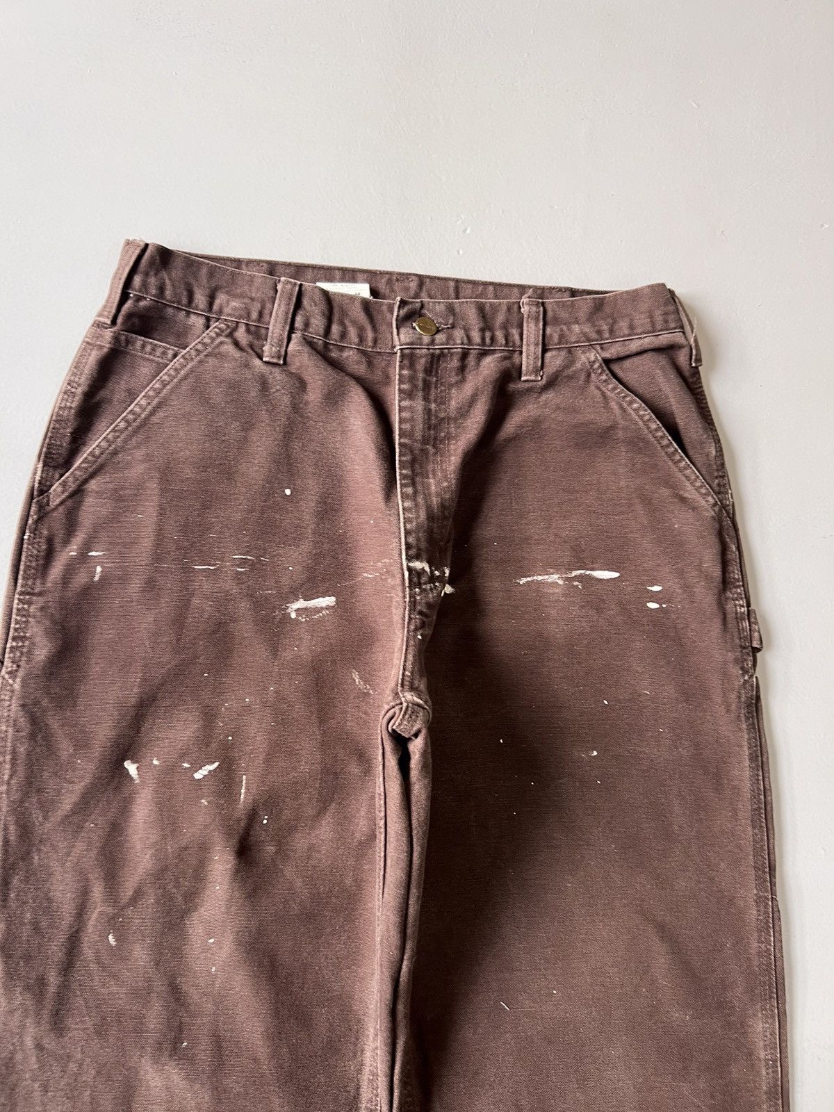 Carhartt Vintage Carhartt B11 dkb carpenter denim Size US 34 / EU 50 - 4 Thumbnail