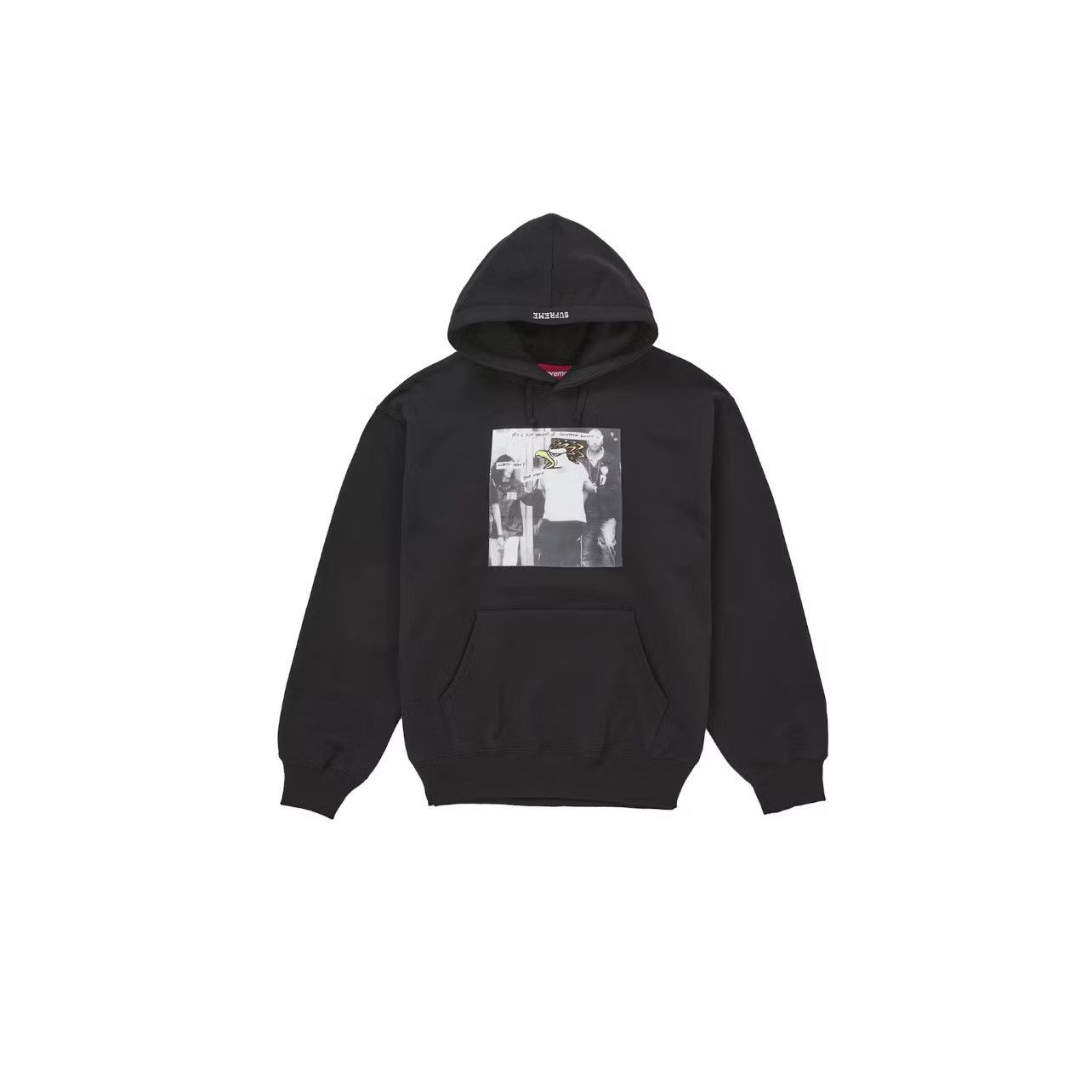 Supreme Supreme Antihero IBCA Hooded Sweatshirt Black Size: M Size US M / EU 48-50 / 2 - 1 Thumbnail